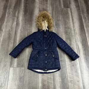 SO Girls Navy Puffer‎ Jacket
